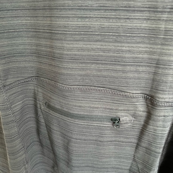 Athleta Swim Shirt Olive Green Short Sleeve - Picture 6 of 8